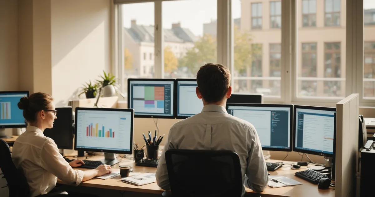Small collaborative team working environment