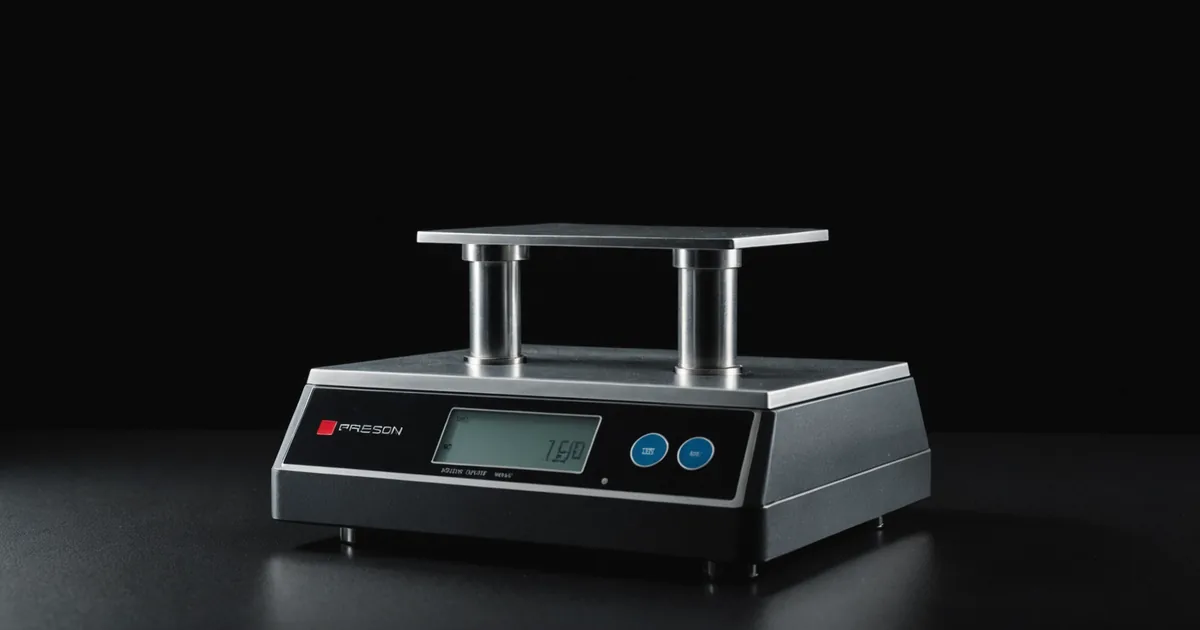 Abstract scale representing precision and recall trade-off in detection