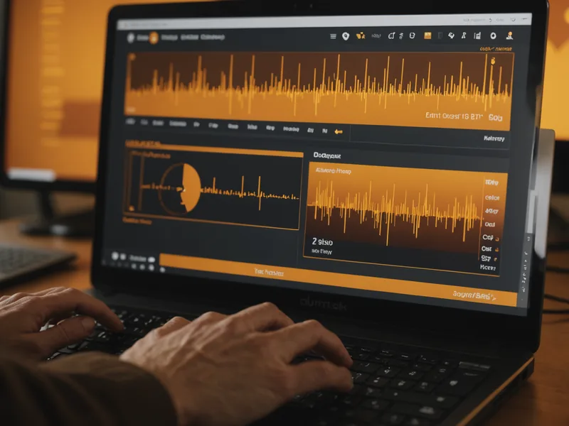 Brand safety analyst reviewing a flagged account cluster on a monitoring dashboard